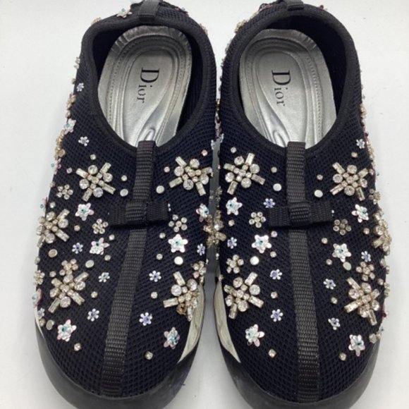 Christian Dior Fusion Slip On Sz 38 Sneakers - Picture 3 of 9